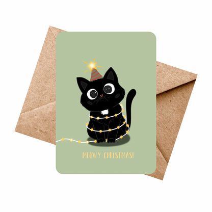 Meowy Christmas 5 st.