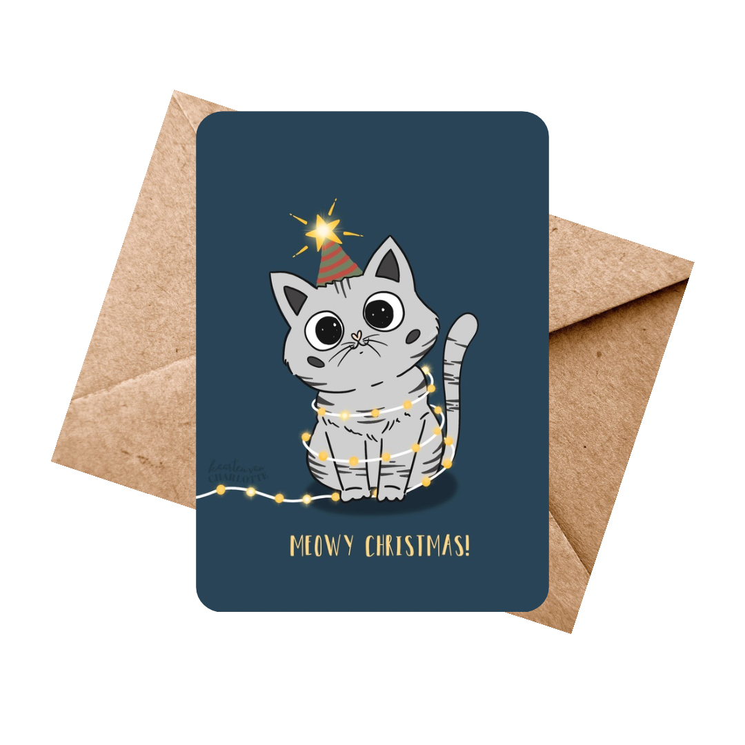 Meowy Christmas 5 st.