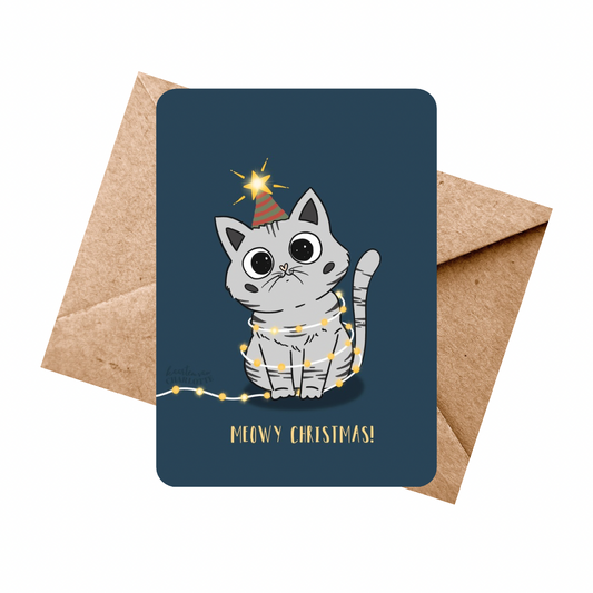 Meowy Christmas 5 st.